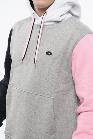 Felpa Hoodie in Cotone con Logo Frontale