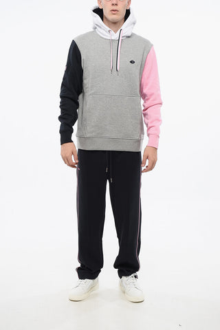 Felpa Hoodie in Cotone con Logo Frontale