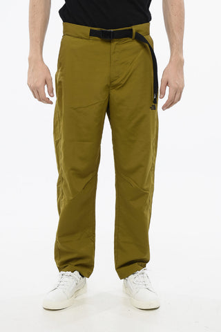 Rip Stop ABUKUMA Loose Fit Pants with Industrial Belt
