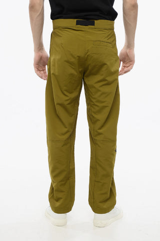 Rip Stop ABUKUMA Loose Fit Pants with Industrial Belt