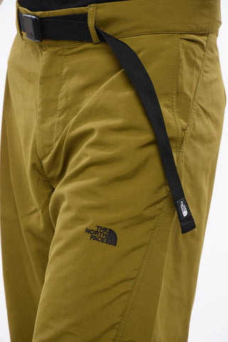 Pantaloni ABUKUMA Loose Fit a Quadri Rip Stop Con Cintura Industrial