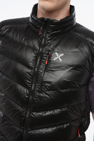 Sleeveless Rip Stop Checked HELIOS Lightweight Down Jacket