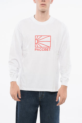 Long Sleeve Crew-neck T-shirt with Logo