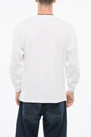 Long Sleeve Crew-neck T-shirt with Logo
