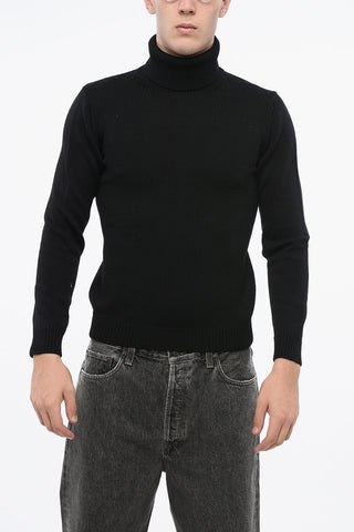 Merino Wool Turtleneck Sweater