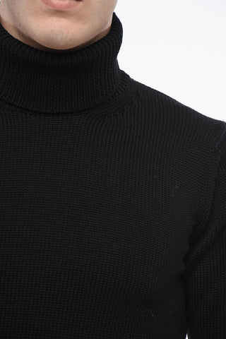 Merino Wool Turtleneck Sweater
