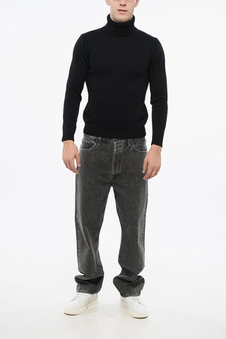 Merino Wool Turtleneck Sweater