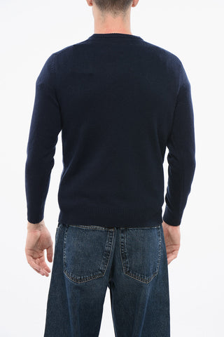 PEANUTS Embroidered DELIVERY MOOD Crew-neck Sweater