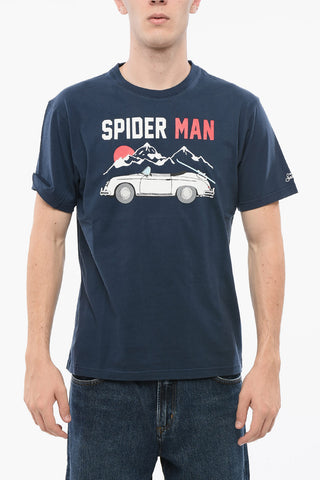 라운드넥 티셔츠 SPIDER MAN 프린트