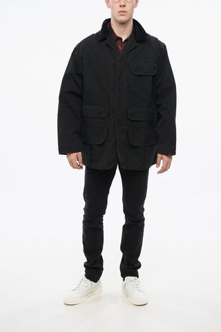MM1 MM10 Cotton Utility Jacket with Velvet Collar
