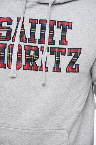 Hoodie SAINT MORITZ uni mit Kontrastdetail