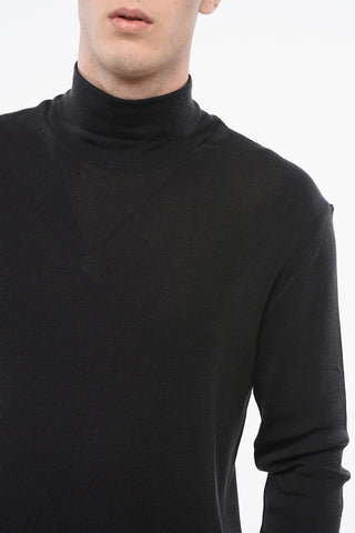 Maglia in Lana a Collo Alto