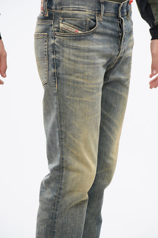 Acid Wash Effect Regular Fit D-FINITIVE Jeans 17cm L.32