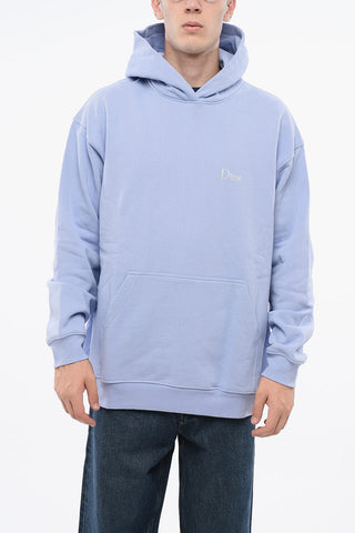 Cotton Fleece Hoodie with Patch Pocket