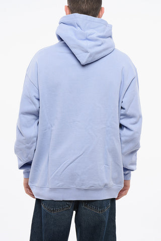 Cotton Fleece Hoodie with Patch Pocket