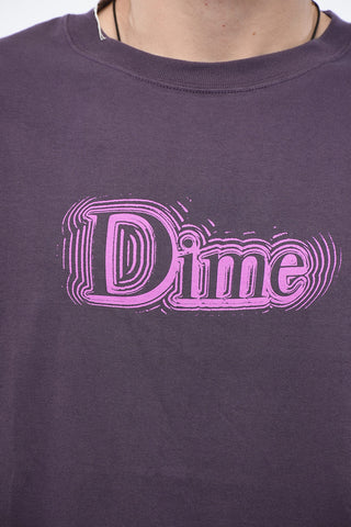 Cotton Crewneck T-Shirt with Front Logo