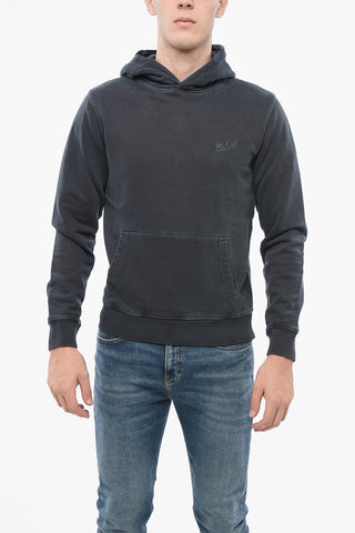 Cotton Hoodie with Patch Pocket