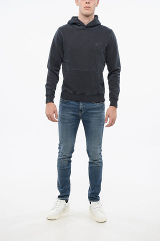 Cotton Hoodie with Patch Pocket