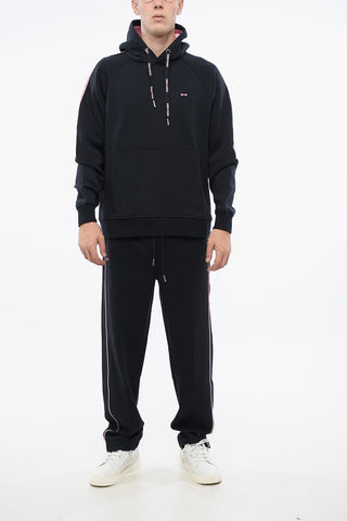 Baumwoll-Hoodie mit Logo vorne