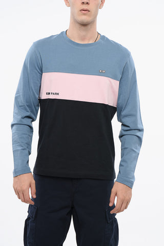 Crewneck T-shirt TWICKERS Color-Block Long Sleeve