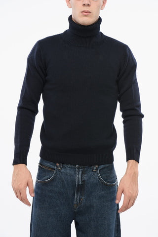 Merino Wool Turtleneck Sweater