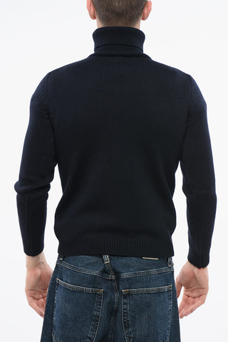 Merino Wool Turtleneck Sweater