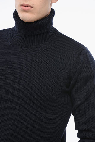 Merino Wool Turtleneck Sweater
