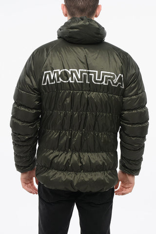 Light Down Jacket SKILL Checked Ripstop