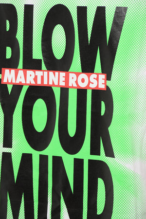 Cotton Crewneck T-Shirt with Maxi Print