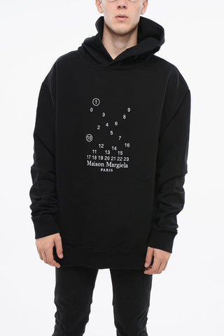 MM1 MM10 Brushed Cotton Hoodie with Embroidered Logo