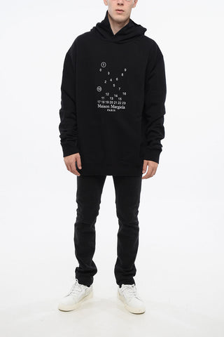 MM1 MM10 Brushed Cotton Hoodie with Embroidered Logo