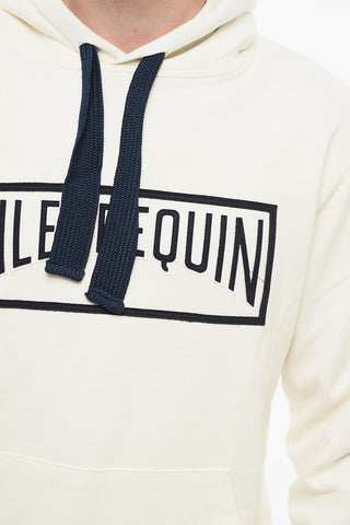 Two-Tone Hoodie with Patch Pocket