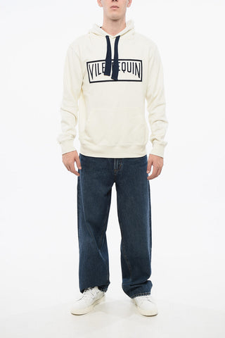 Two-Tone Hoodie with Patch Pocket
