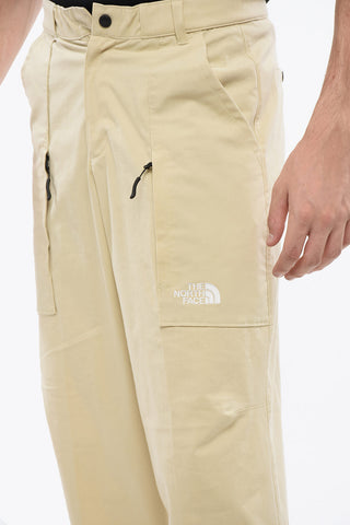 Casual Cotton Pants with Maxi Patch Pockets