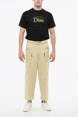 Casual Cotton Pants with Maxi Patch Pockets