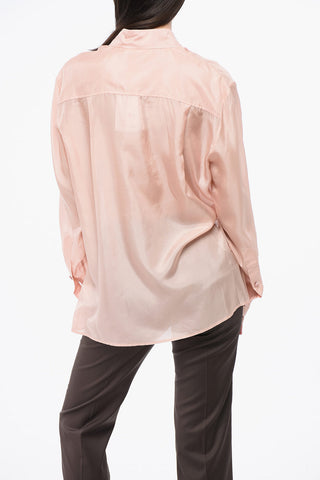 Silk HALLIDAY Shirt with Breast Pocket