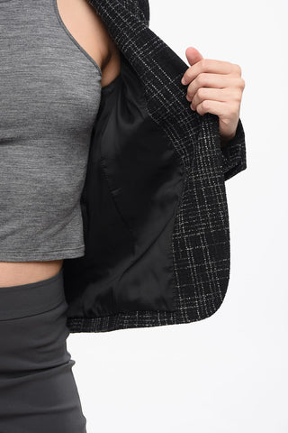 Blazer ELIS 2 Bottoni in Lana Vergine a Quadri