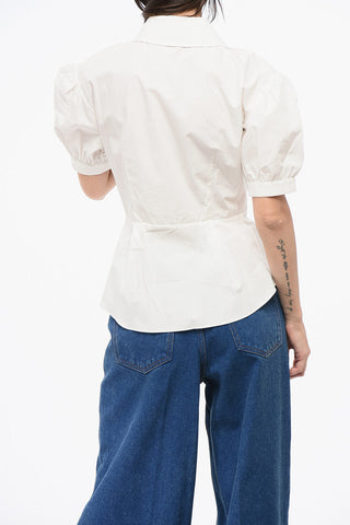 Cotton Blouse with Jewels