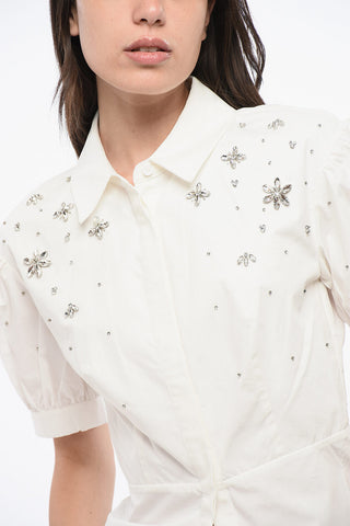 Cotton Blouse with Jewels