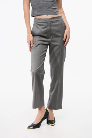 Pantaloni Dritti DORKAS In Lana Vergine 