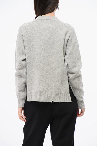 MM1 MM10 Maglia In Lana Effetto Distressed