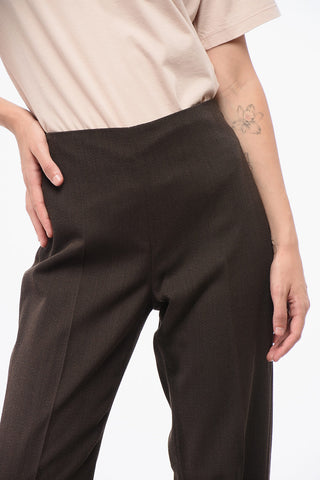 Twill Pants SEAM with Side Zip