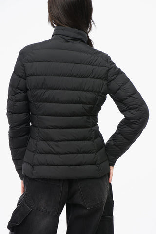 Quilted Lightweight ALISSE' Down Jacket with Snap Buttons