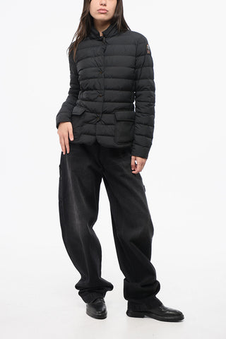 Quilted Lightweight ALISSE' Down Jacket with Snap Buttons