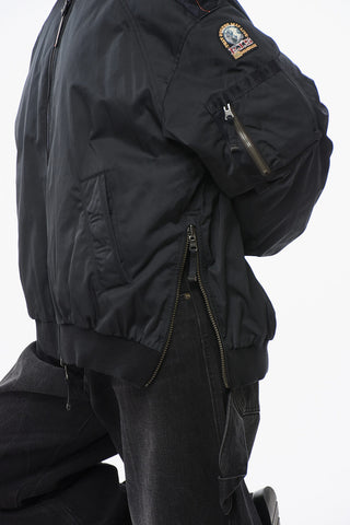 Reversible Down Jacket with Pocket