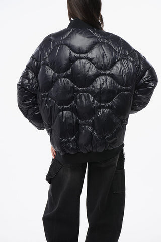 Reversible Down Jacket with Pocket