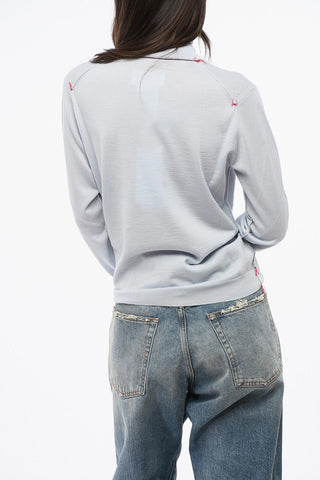 MM4 MM14 Solid Wool Turtleneck Sweater