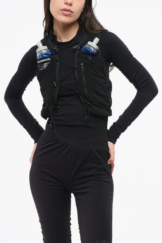 MM6 SALOMON Stretch Mesh Vest with Water Bottle Pockets