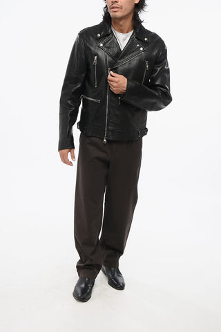 Leather Biker Jacket