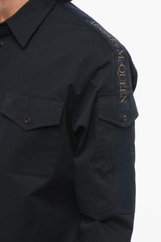 Camicia a Maniche Lunghe con Banda Logata